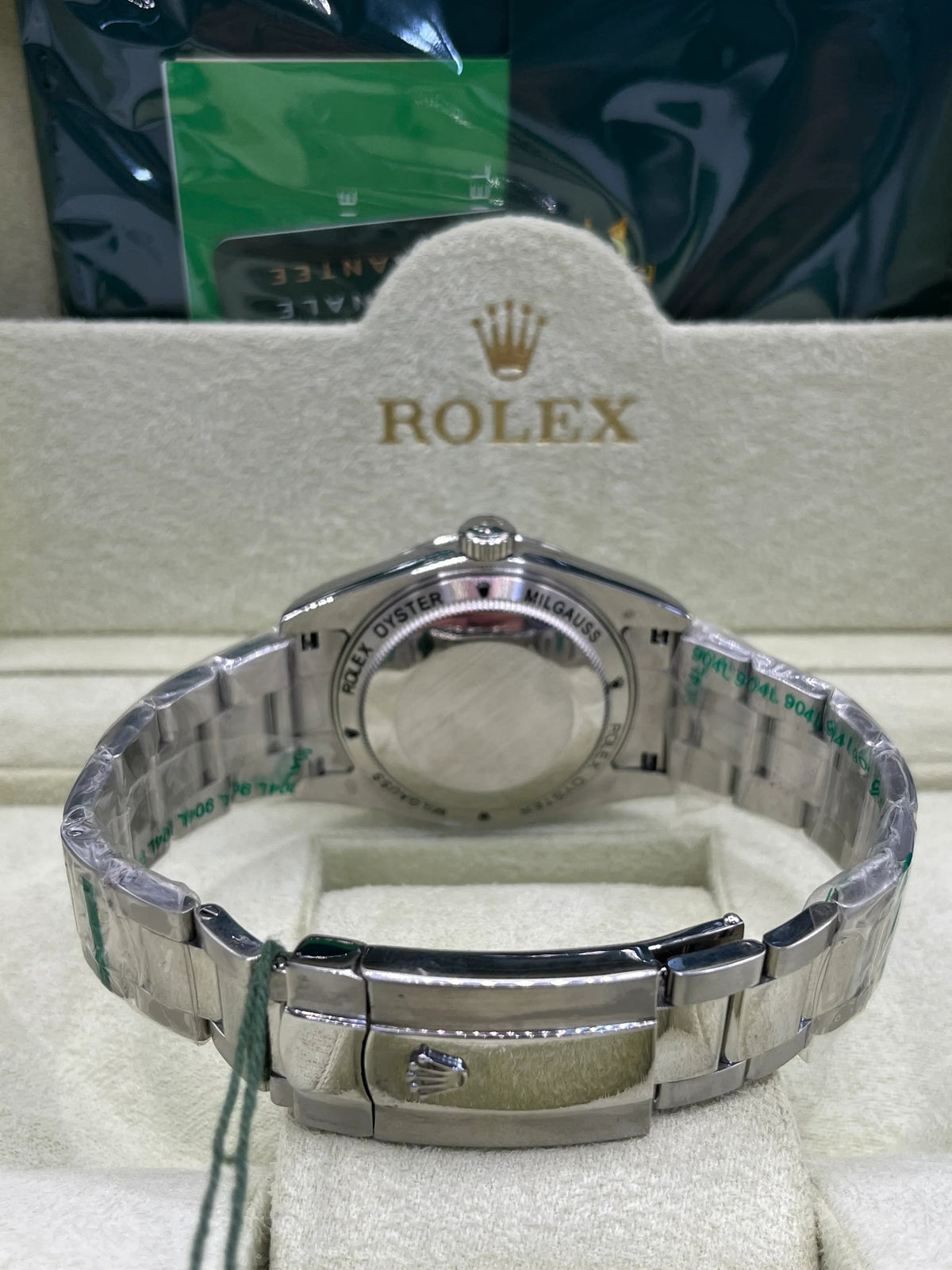 Montre Datejust à cadran blanc en acier inoxydable