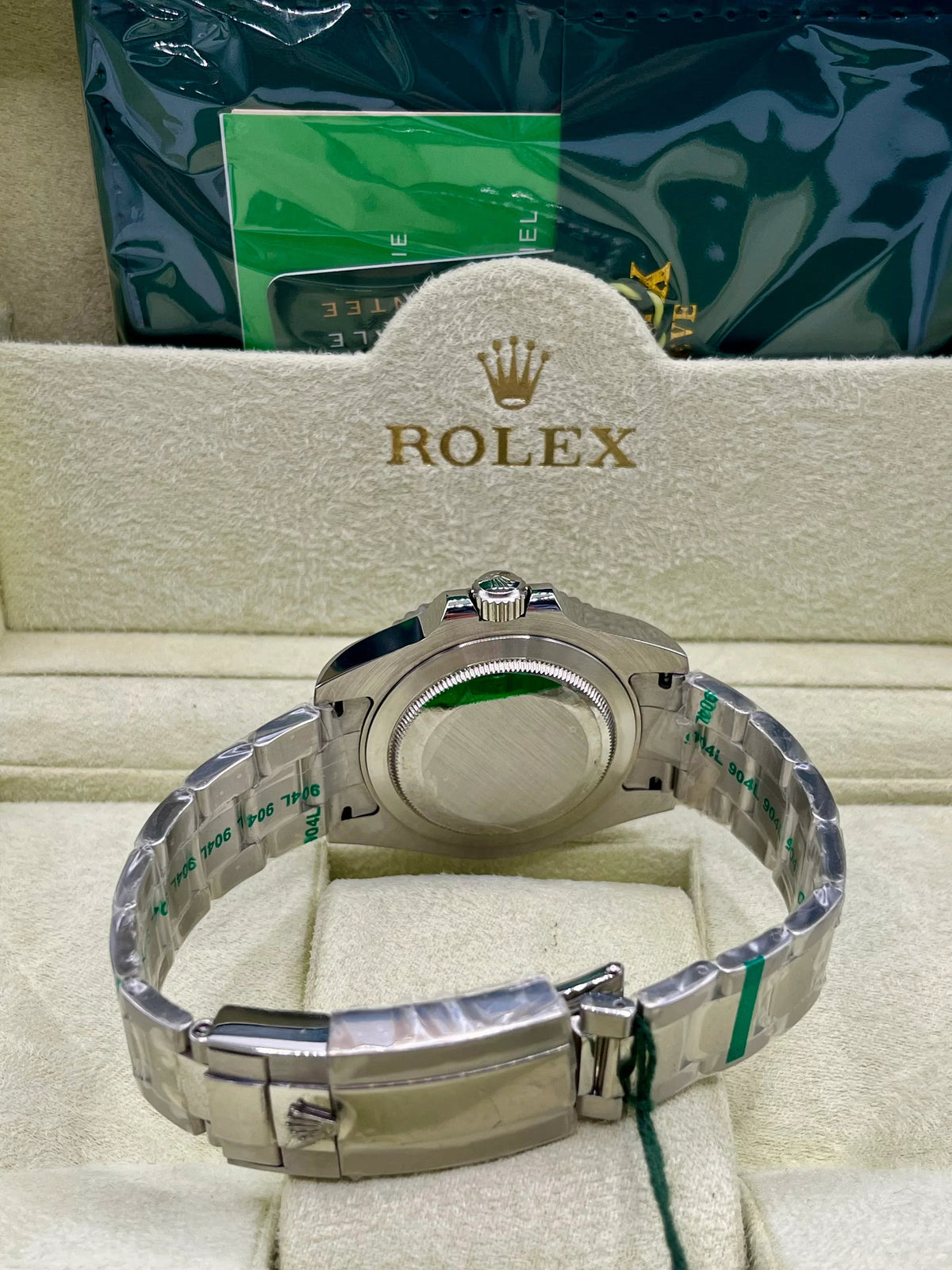 Montre GMT à cadran bleu en acier inoxydable