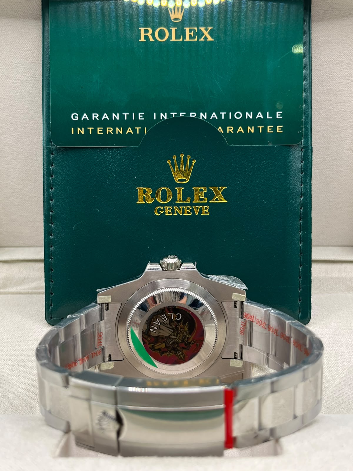 Montre GMT bicolore rouge et bleu