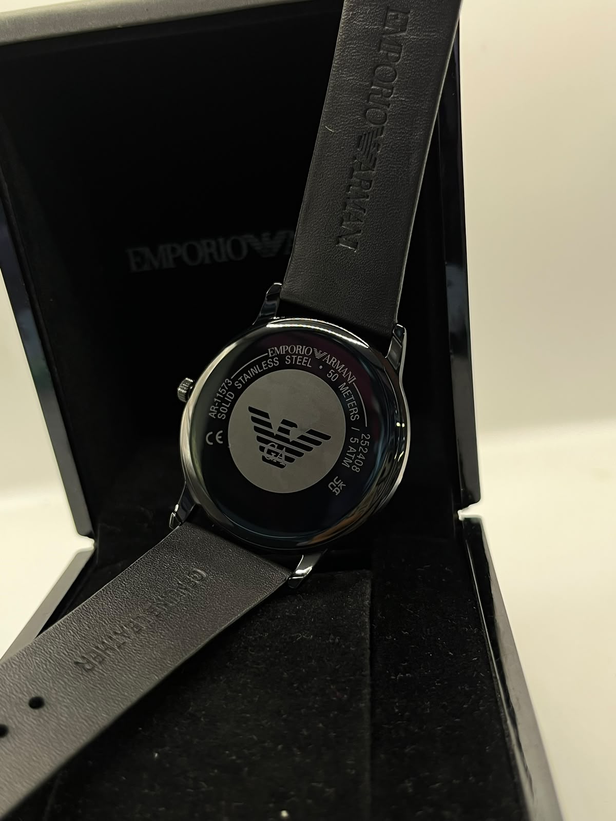 Montre Dorée avec Cadran Vert