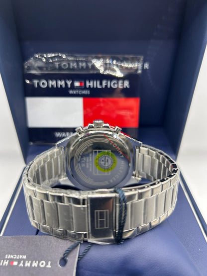 Montre chronographe bleue