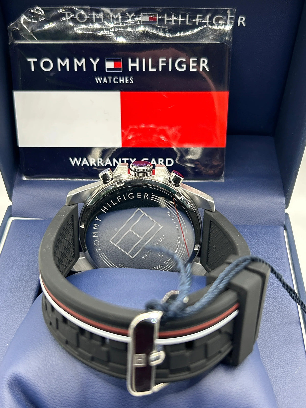 Montre chronographe sport grise