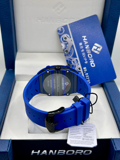 Montre Squelette Bleue Big Bang
