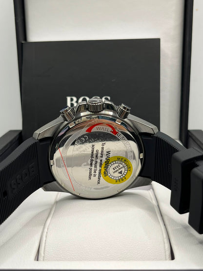 Coffret montre homme à cadran doré