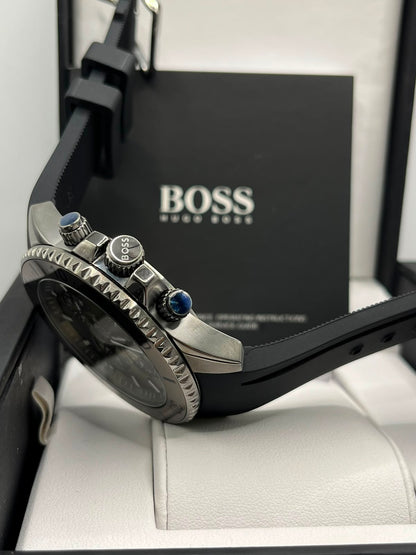 Coffret montre homme à cadran doré