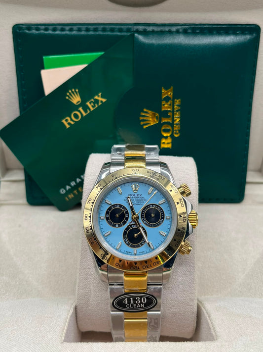 Montre Cosmograph Daytona à cadran bleu glacier