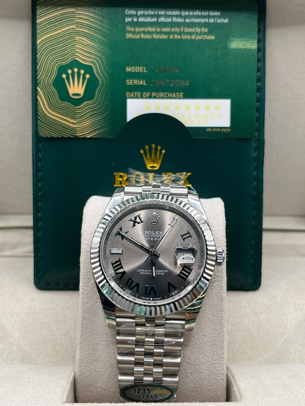 Montre Wimbledon au style raffiné