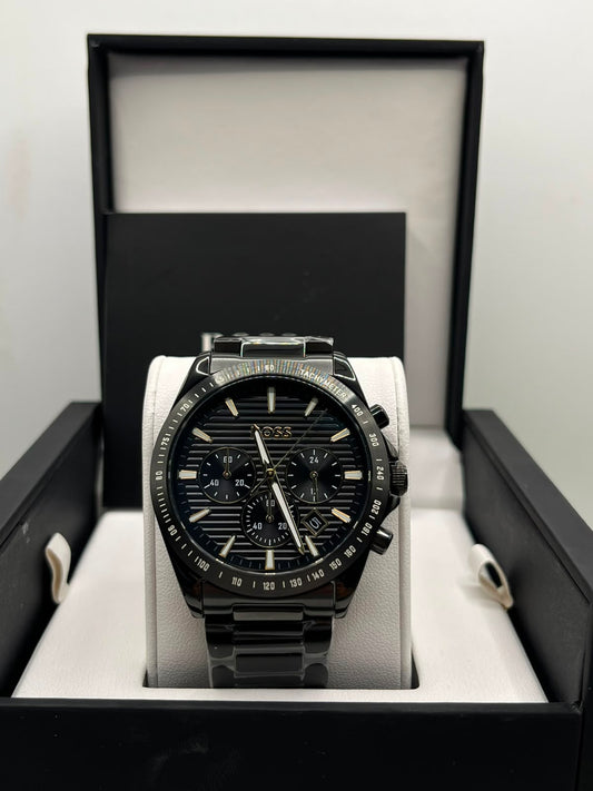 Montre Homme Noir Total