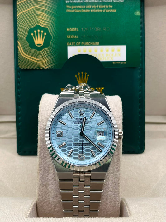 Montre Land-Dweller Bleu Glacé