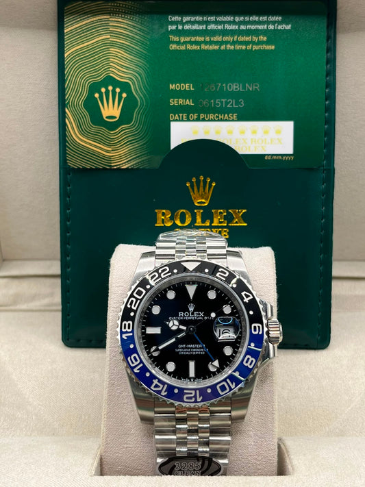 Montre GMT Noir & Bleu